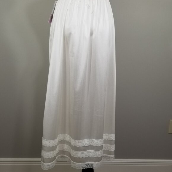 NWT Patricia Lingerie Womens 1X Custom Length Adjustable Half Slip Ivory Lace - Picture 4 of 9